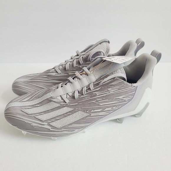 NEW Adidas Adizero Football Cleats GX5414 Size 9.5 Gray Silver main image 8